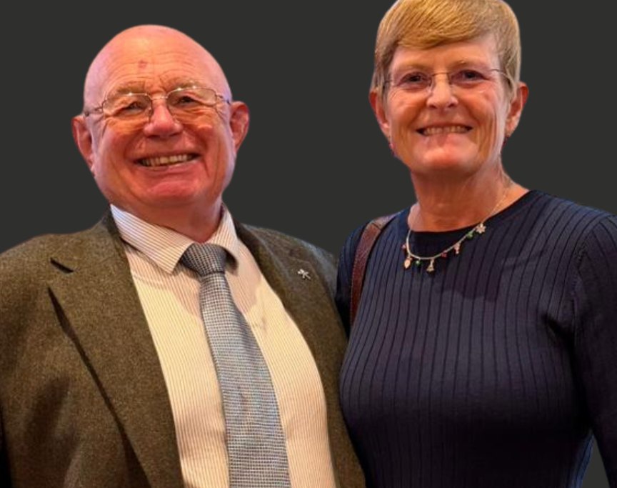 Jo and Tom Marshall, clients of Ana Risso